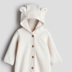 Jumpsuit in soft fleece. H&M. New with tag